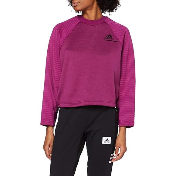 ADIDAS Women's Z.n.e. Cold.rdy Athletics Crew Sweatshirt, Size Small - Picture 4 of 13